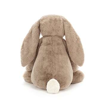 Jellycat Bashful Beige Bunny Stuffed Animal, Really Really Big 42.5 inches - Rabbit and Bunny Plush Toy - Classic Children's Gift