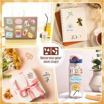 200PCS Jesus Christian Stickers for Kids and Adults