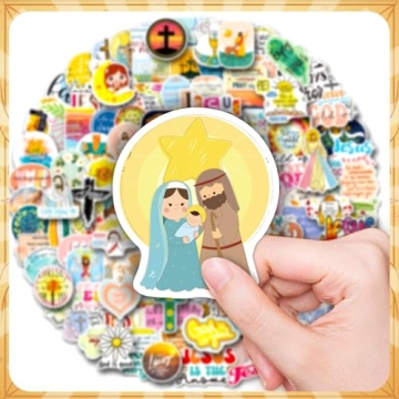 200PCS Jesus Christian Stickers for Kids and Adults