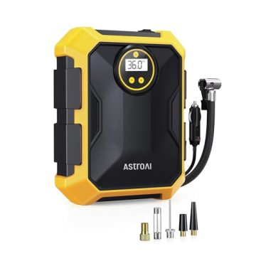 AstroAI 12V Portable Tire Inflator with LED Light