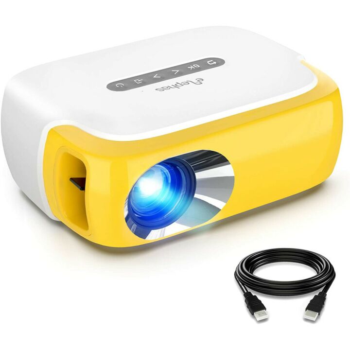 ELEPHAS Mini Portable Projector for Home Movies