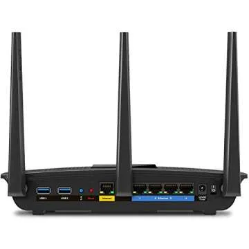 Linksys EA7500 Dual-Band Wi-Fi Router for Home - Max-Stream AC1900 MU-Mimo Fast Wireless Router