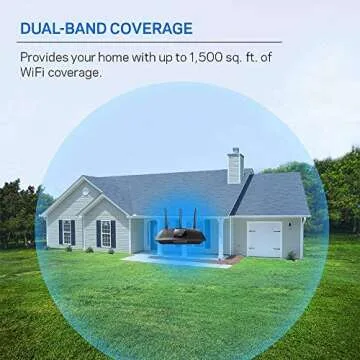 Linksys EA7500 Dual-Band Wi-Fi Router - High Speed Coverage