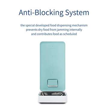 PETKIT Automatic Pet Feeder Dog Feeder, Smart Feeding Pet Food Dispenser, Wi-Fi Enabled Pet Feeder, App for iOS Android, Compatible with Alexa, Portion Control, Timer Programmable, Fresh Lock System