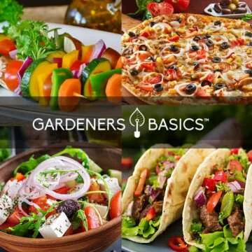 Gardeners Basics, Onion Seeds for Planting - 8 Long and Short Day Varieties Yellow, Red, White, Sweet and Green Onions for Summer, Fall, Onion Seed