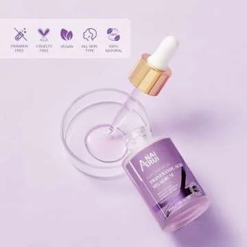 ANAI RUI 10% Tranexamic Acid Serum With Niacinamide,Kojic acid, Arbutin,Ceramide, for Uneven Skin Tone 1.05 FL.Oz