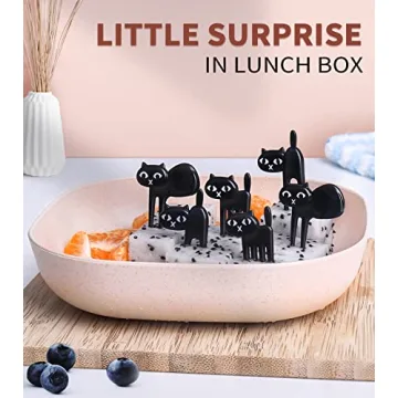 Fun 152PCS Animal Food Picks for Kids Lunch Accessories