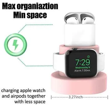 Moretek Watch Charging Holder Dock for Apple Watch & AirPods