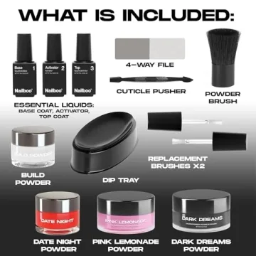 Nailboo Premium Dip Nails Essentials Kit for DIY