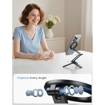 Lamicall Compact MagSafe Tripod Stand for iPhone 17/16 Pro Max