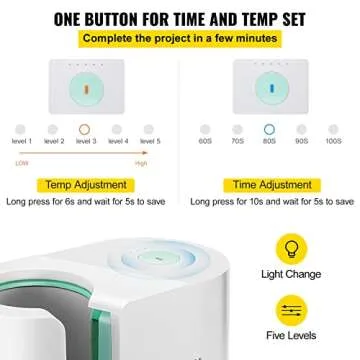 VEVOR Mug Press Machine for Automatic Coffee Cup Sublimation