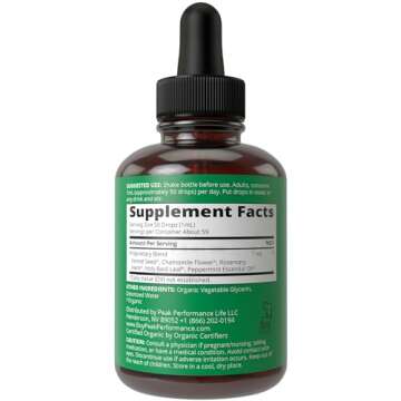 Organic IBS Relief Drops for Digestion Support and Wellness