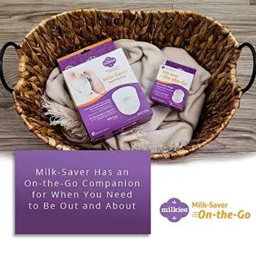 Milkies Milk-Saver Breast Milk Collector Storage