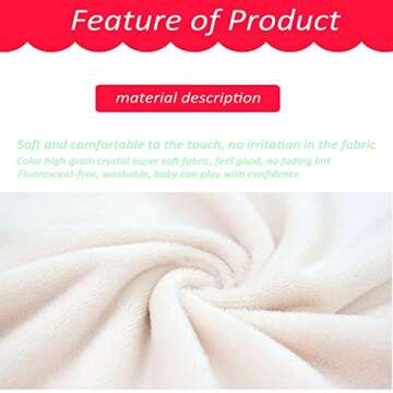 Toddler Early Learning Plush Toy with Buckles for Skill Development