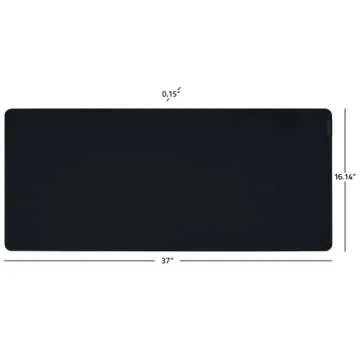 Razer Gigantus v2 Cloth Gaming Mouse Pad (XXL): Thick, High-Density Foam - Non-Slip Base - Classic Black