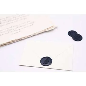 UNIQOOO Navy Blue Wax Sticks for Elegant Sealing
