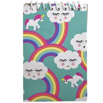 Mini Unicorn Notepad Set for Kids - Party Favors