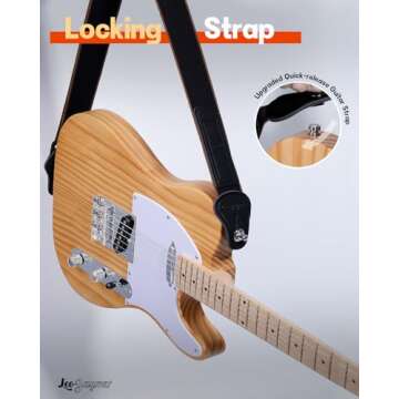 Leo Jaymz DIY TL Style Electric Guitar Kits with Roasted Pine Body and Maple Neck - Maple Fingerboar...