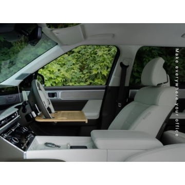 SPINIFLY 2-in-1 Car Steering Wheel Tray for Work & Travel