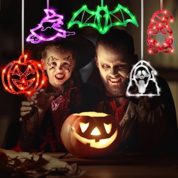 Halloween Lights 5 Pack with Timer - Indoor Decor