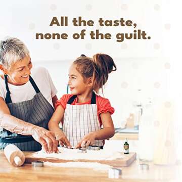 SweetLeaf Stevia Liquid Sweet Drops - Hazelnut Flavored Drops, Stevia Liquid Sweetener, Zero-Calorie, Sugar-Free Syrup Alternative for Keto Coffee, Baking, Shakes, 2 Fl Oz