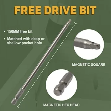 LIONMAX Pocket Screws 600PCS for Quality Woodworking