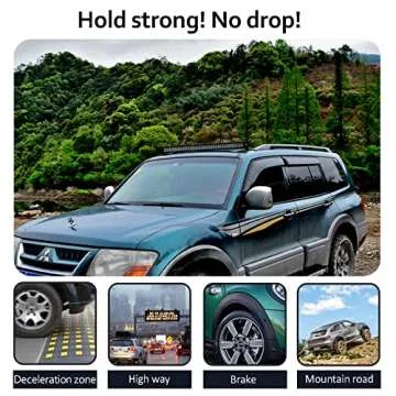 ULIBERMAGNET 2Pack Anti-Scratch 100LB Powerful Neodymium Round Rubber Coated Magnet Base with M8 Female Thread Stud, Strong Magnetic Magnet for Led Working, Signal Lights & Tools