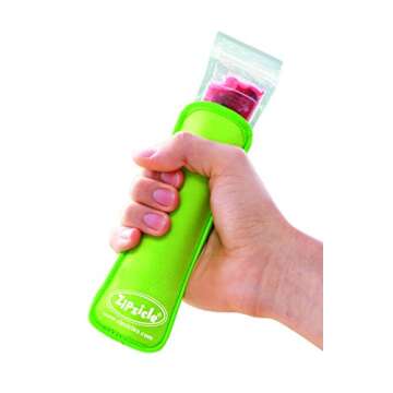 Colorful Zipzicle Ice Pop Holders, 4 Pack for Summer Fun