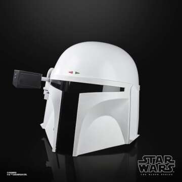 STAR WARS The Black Series Life Size Prop Replica - Boba Fett Prototype Armor Electronic Helmet