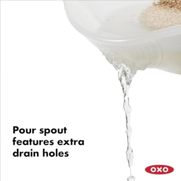 Best OXO Good Grips Rice Washing Colander for Easy Cooking