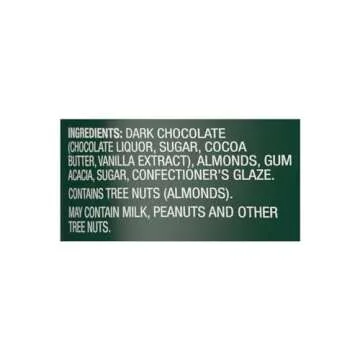 Orchard Valley Harvest JOH13653 Almonds, Dark Chocolate Covered Almonds, 8 oz.