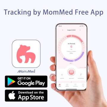 MomMed Ovulation Test Kit (HCG15-LH40), 15 Pregnancy & 40 Ovulation Test Strips with 55 Urine Cups R...