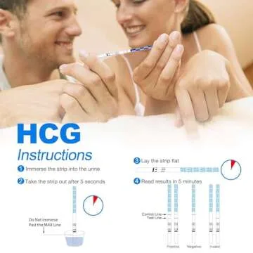 MomMed Ovulation Test Kit (HCG15-LH40), 15 Pregnancy & 40 Ovulation Test Strips with 55 Urine Cups Reliable & Quick Early Pregnancy Test