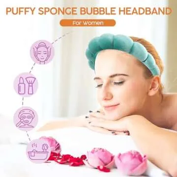 DOMMARE Spa Skincare Headband for Women - Functional Beauty Accessory Set