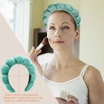 DOMMARE Stylish Spa Skincare Headband for Women