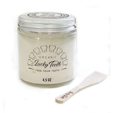Lucky Teeth Organic Toothpaste for Healthy Teeth & Gums