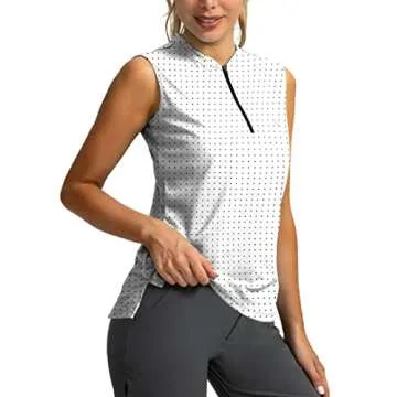 Stylish SANTINY Women's Golf Shirt - Lightweight & Comfortable