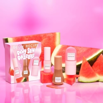 Glow Recipe Dewy Skin Dazzlers Travel Size Set for Radiant Skin