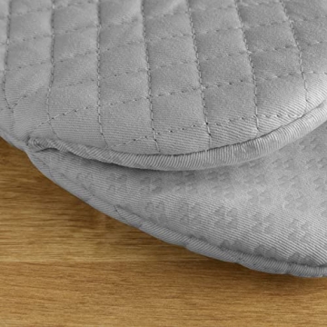 KitchenAid Asteroid Mini Oven Mitts, 2 Count, Grey