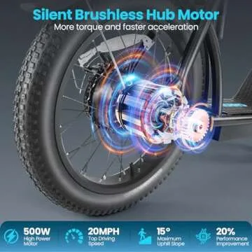 Smooth and Powerful Caroma Electric Scooter for Adults