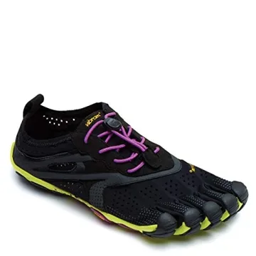 Vibram FiveFingers V-Run Shoes for Women - Black/Yellow