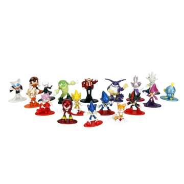 Jada Sonic 1.65" MetalFigs 18-Pack Collectible Figures