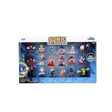 Jada Sonic 1.65" MetalFigs 18-Pack Collectible Figures