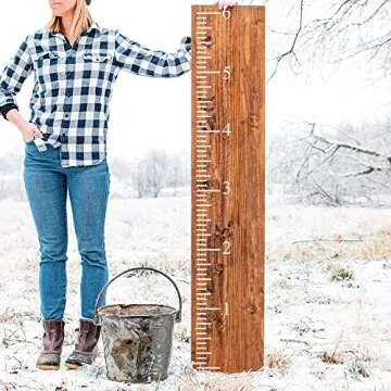 Growth Chart Stencil - Perfect for Unique Home Decor