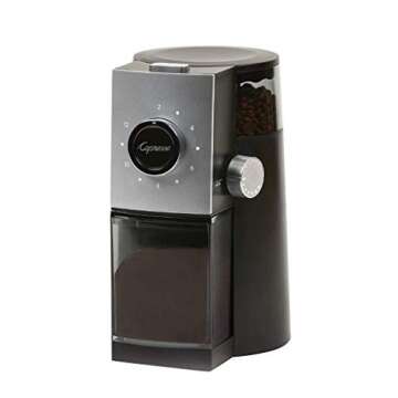 Capresso 597.04 Grind Select Coffee Burr Grinder with 15 Settings