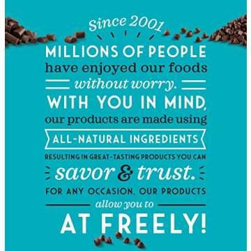 Enjoy Life Dark Chocolate Morsels, Baking Chocolate Chips Bundle, Vegan, Dairy Free, Gluten Free, Nu...