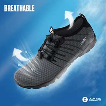 SIMARI Water Shoes for All - Quick-Dry Aqua Socks