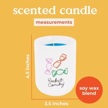 Cute and Aesthetic Fruity Scented Candle