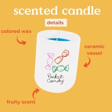 Cute and Aesthetic Fruity Scented Candle