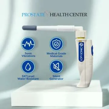 Sonic Prostate Massager by Prostate Health Center | Prostate Wellness Massager | Best Home Use Prost...